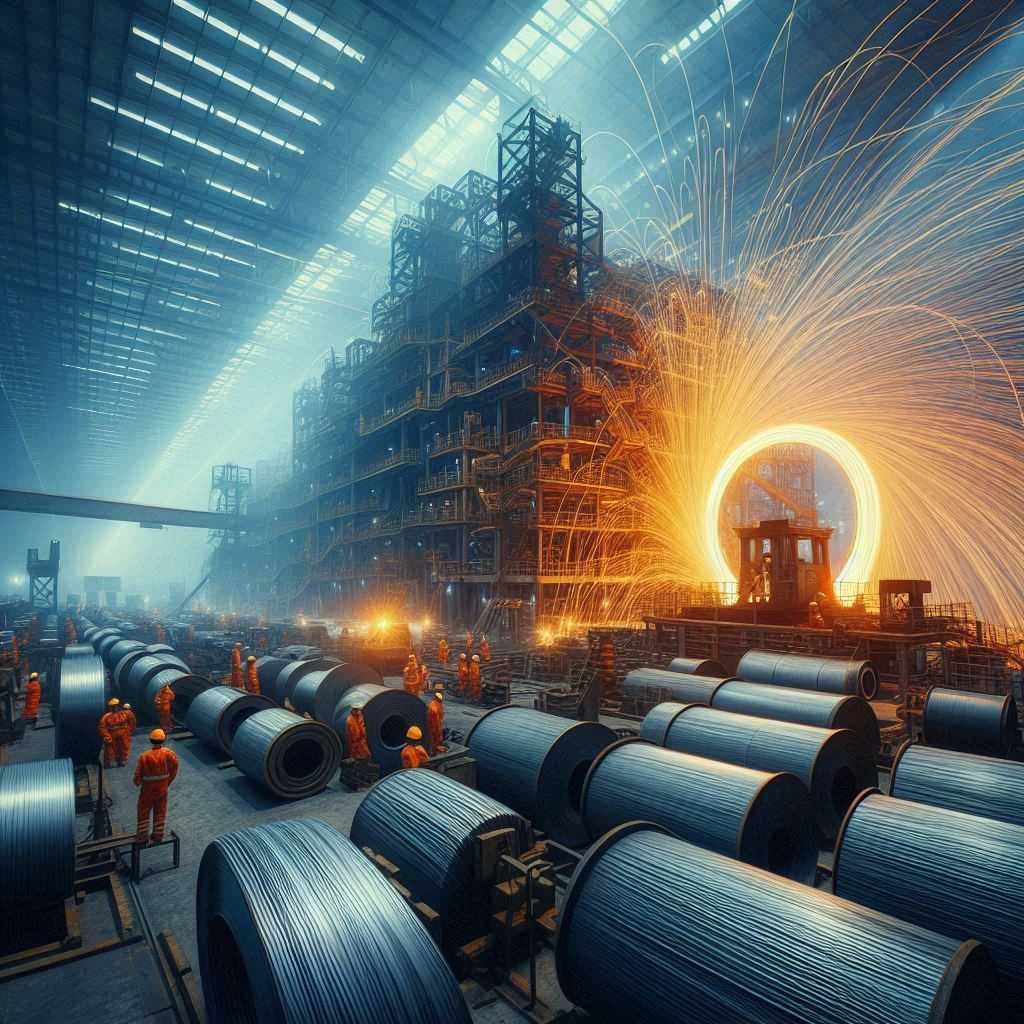 روشهای تولید مفتول فولادی