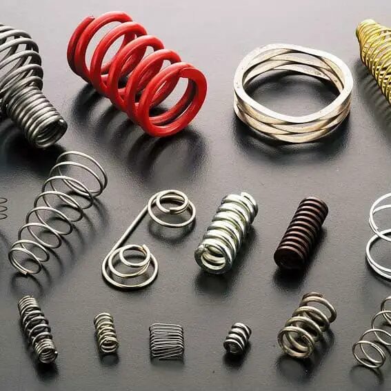 تولید انواع فنر در تهران