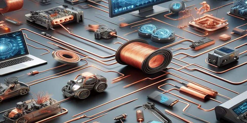 کاربرد مفتول در صنایع برق و الکترونیک