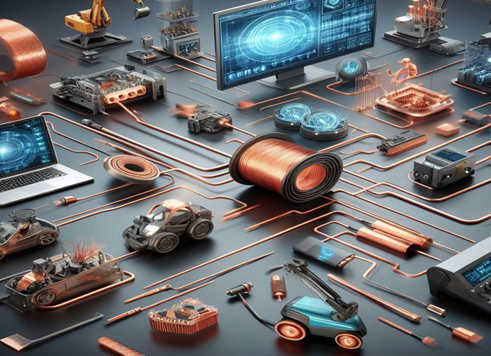 کاربرد مفتول در صنایع برق و الکترونیک