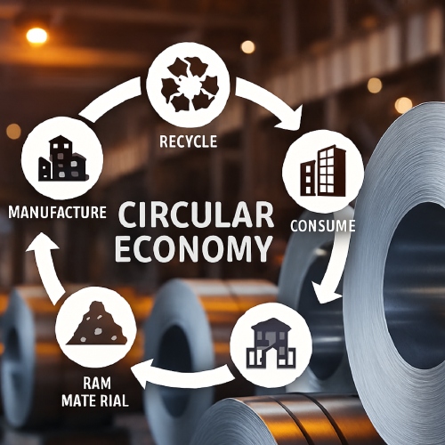 اقتصاد چرخشی در صنعت فولاد